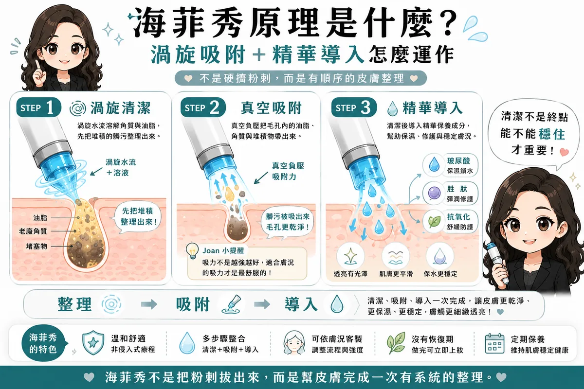 變美路徑規劃師:海菲秀值得做嗎?先看 3 個數字再決定(價格、頻率、水飛梭差異) 圖片 01